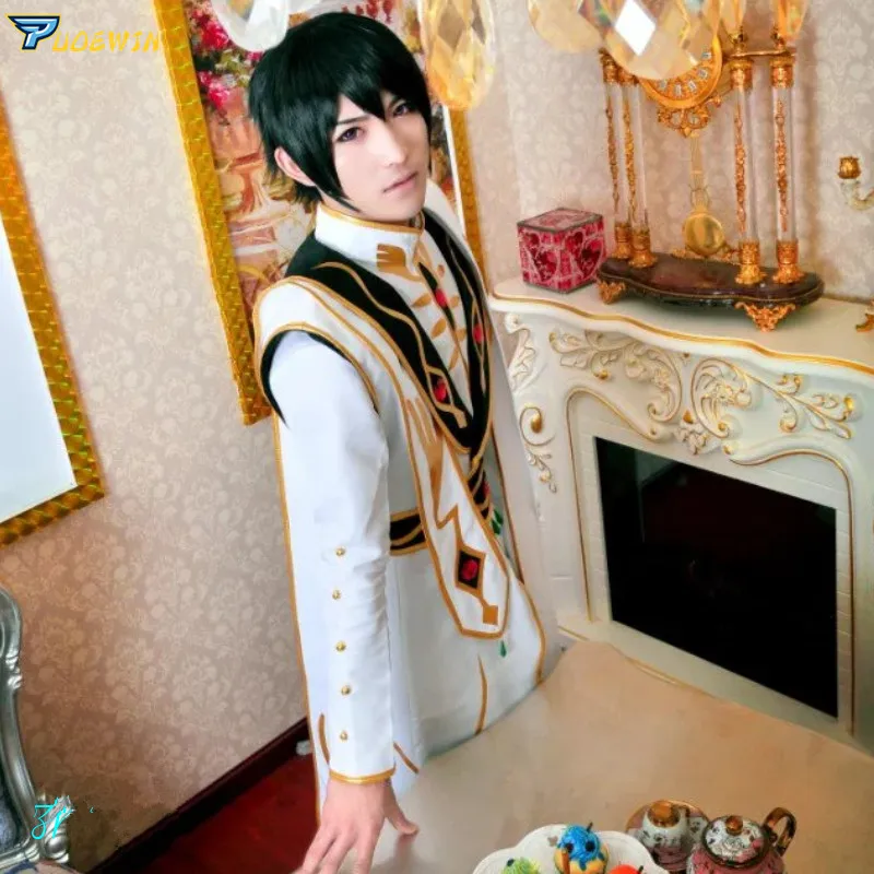 Новый карнавальный костюм Geass Lelouch of the Rebellion 6 шт./партия со шляпой|code geass|lelouch emperor