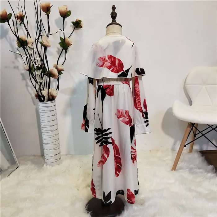 Vestidos/детский кафтан, Турция, abaya Kids, Дубай, Арабский мусульманский платье для девочек, Moslima Elbise платья Хиджаб, Турецкая мусульманская одежда