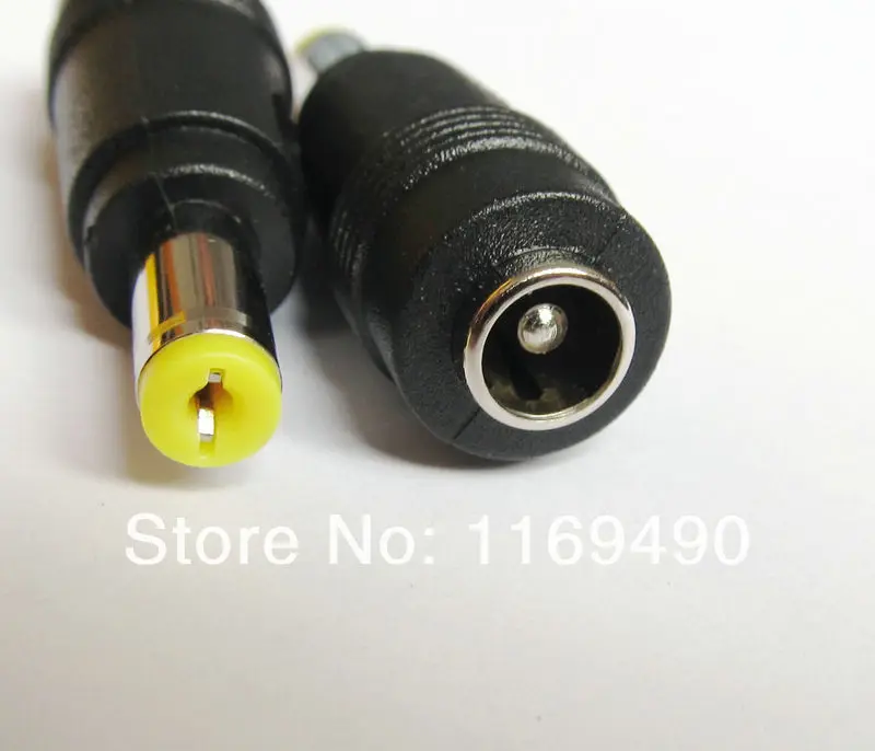 

2pcs DC 5.5x2.1mm / 5.5*2.1 female to 5.5x1.7mm male power plug for ACER laptops adapter , 5.5 2.1 f 5.5 1.7 m