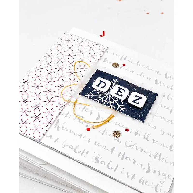 

Alphabets Letters Mixed Shape Metal Cutting Dies Stencil Scrapbook Album Embossing For Gift Card Making Handcrafts