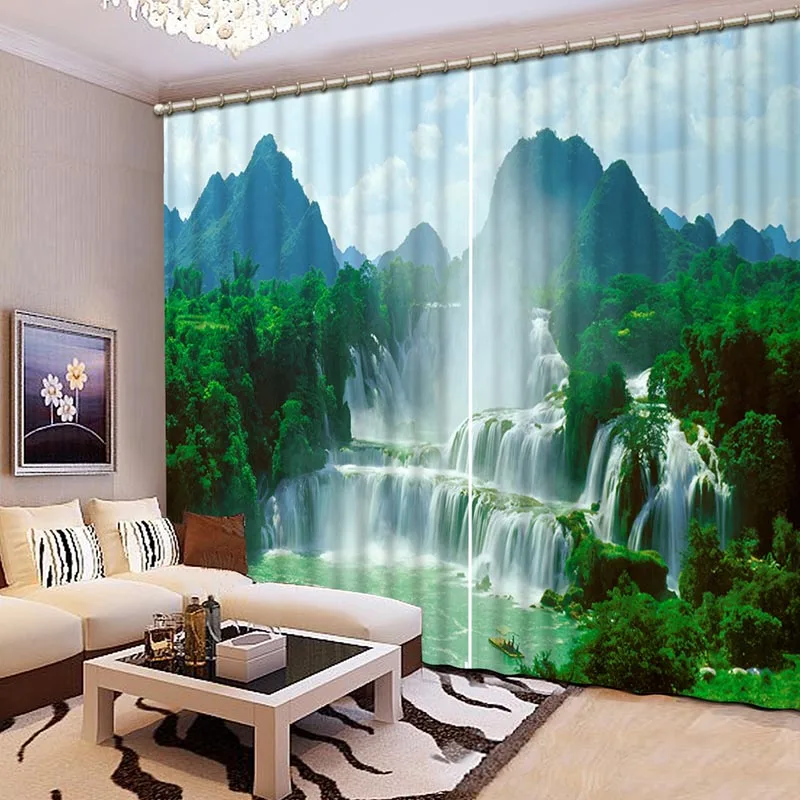 3D затемняющие шторы Нобелевские красивые реалистичные изысканные HD элегантные