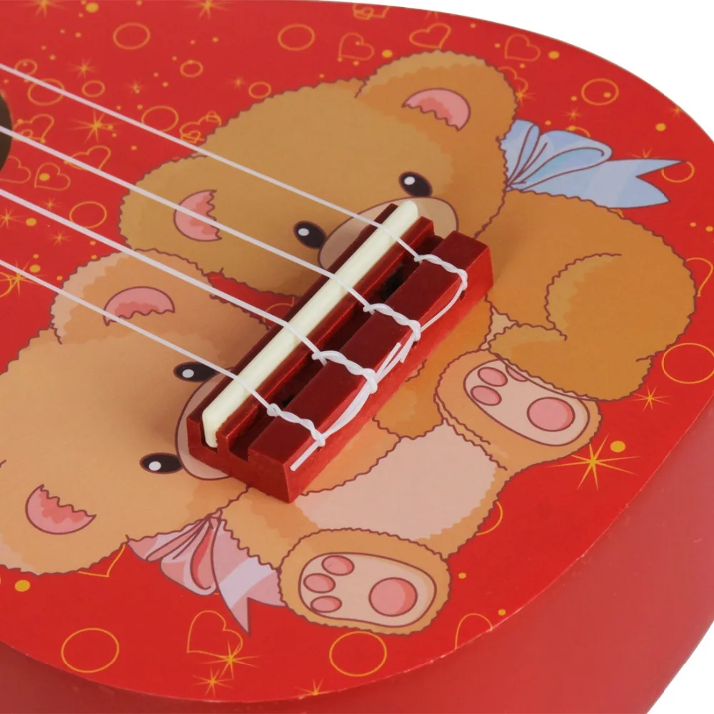 21 дюймов Гавайские гитары укулеле Ukelele 4 Strings липа гриф Акустическая гитара; музыкальные инструменты R Малый гитары ra