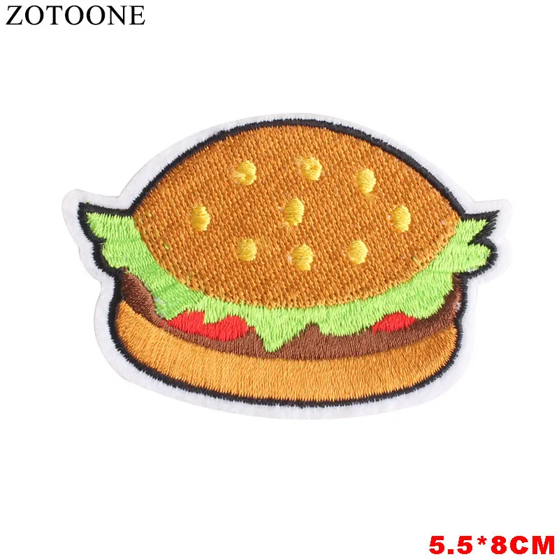 ZOTOONE, 1 шт., нашивка в виде единорога с блестками, сердце, лошадь, набор патчей для вышивки, фрукты, железо, Мультяшные нашивки для одежды, наклейки, детские джинсы