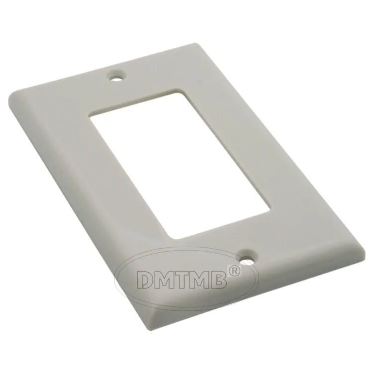 120 type 1 gang лицевая пластина настенная с 114X70 мм и серым цветом|face plate|wall platewall face plate |