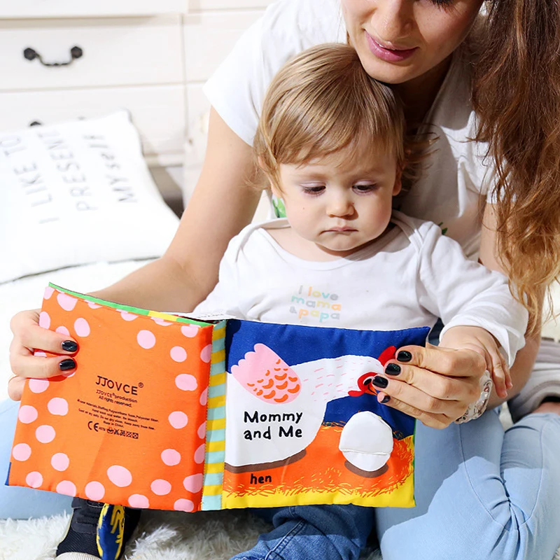 Детская книга игрушка сенсорные материалы ткань книги Sensoriales Libros Infantiles