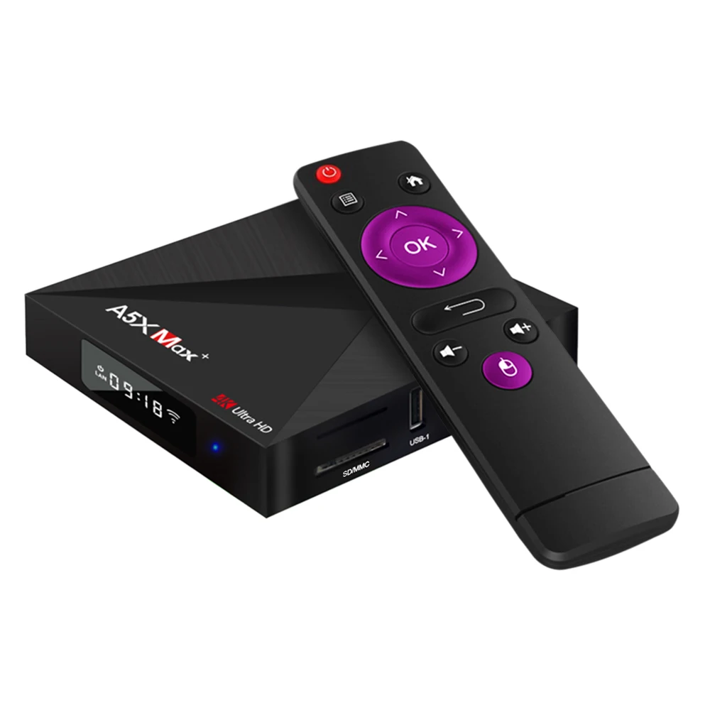 A5X Max 4 Гб 16 Гб/32 ГБ Android 7 1 TV Box RK3328 четырехъядерный 1000 м LAN 2 4G/5G WiFi Bluetooth HD 17 3 4K