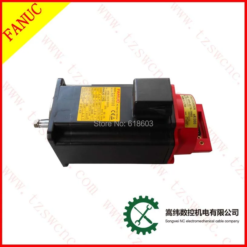 FANUC Alpha 2/3000 AC Серводвигатель A06B 0373 B075 ЧПУ запасные части|ac servo motor cnc|servo cncac |