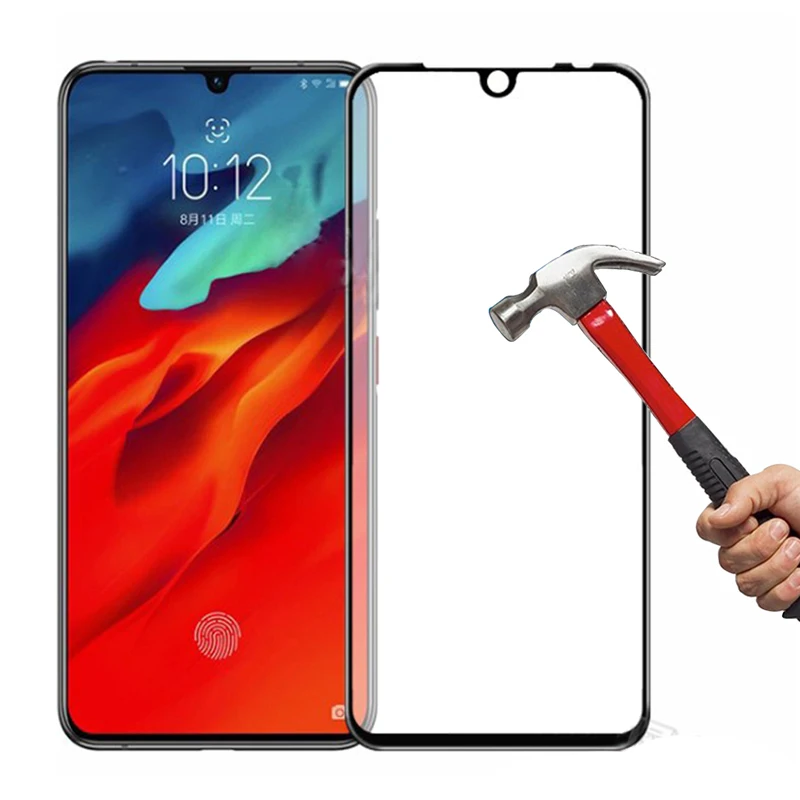 3D закаленное стекло для Lenovo Z6 Pro L78051 полное покрытие экрана Защитная пленка |