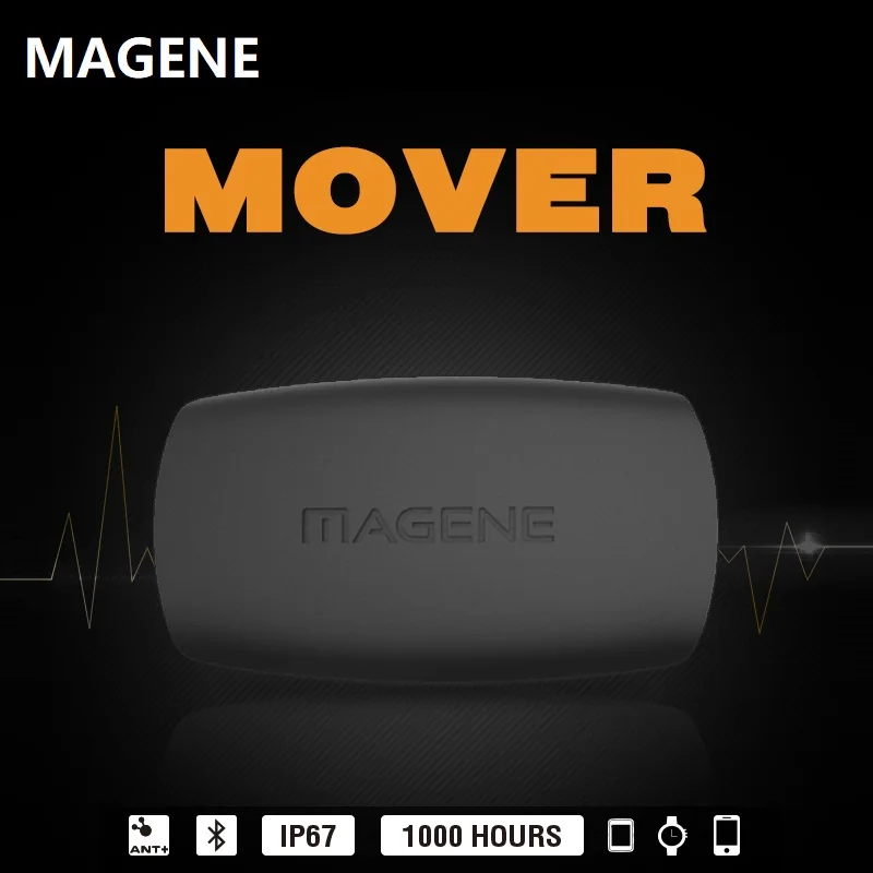 

Велосипедный компьютер Magene Premium пульсометр ANT Bluetooth датчик пульса MHR10 для Garmin Bryton Suunto igps