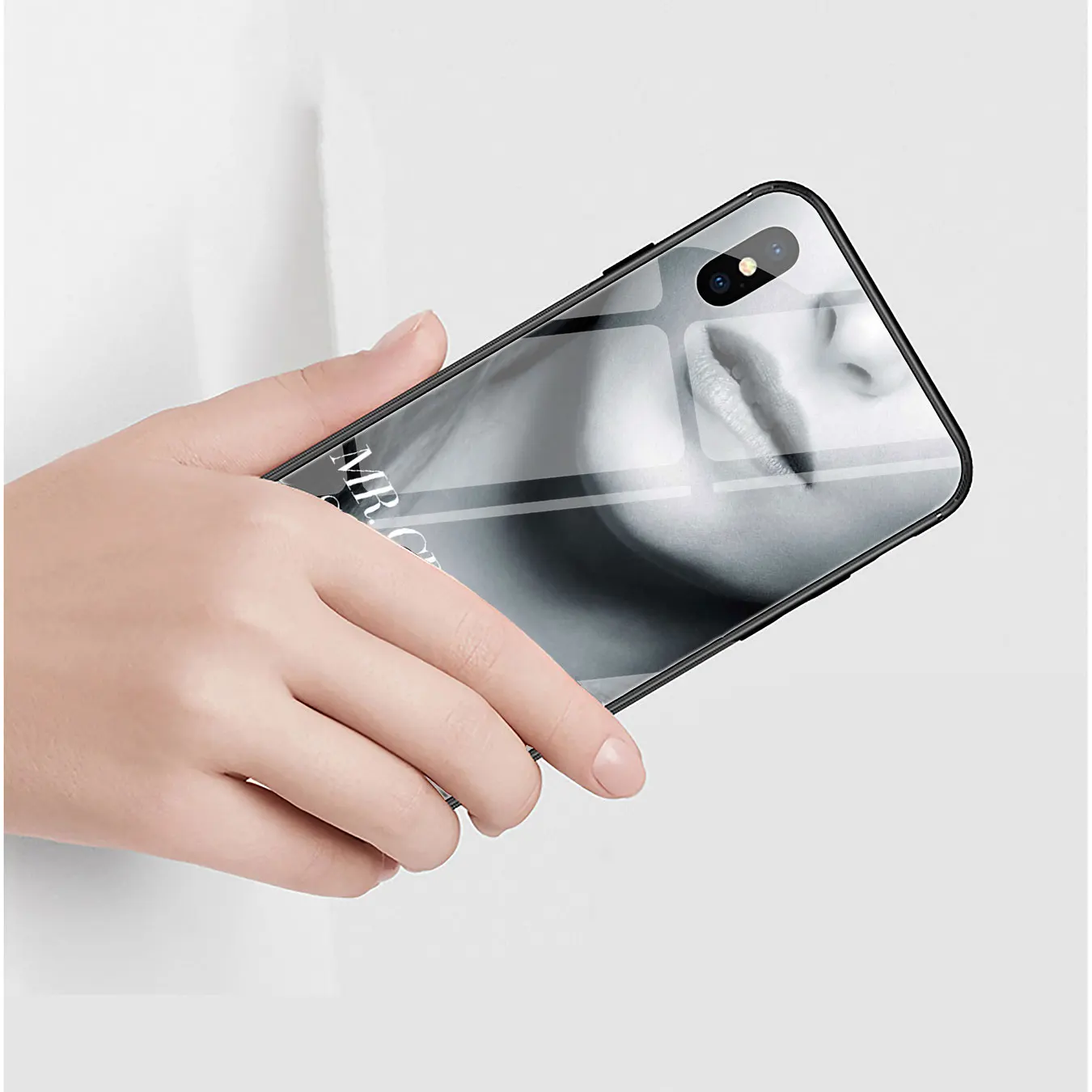 Lavaza Fifty Shades из серого закаленного стекла чехол для телефона Apple iPhone XR XS Max X 8 7 6 6 S Plus 5 5S SE чехлы