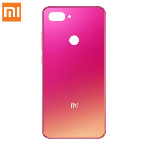 Xiao mi, стеклянная задняя крышка для Xiaomi mi 8 Lite mi 8 Lite, задний корпус, защитная задняя крышка, чехол для телефона