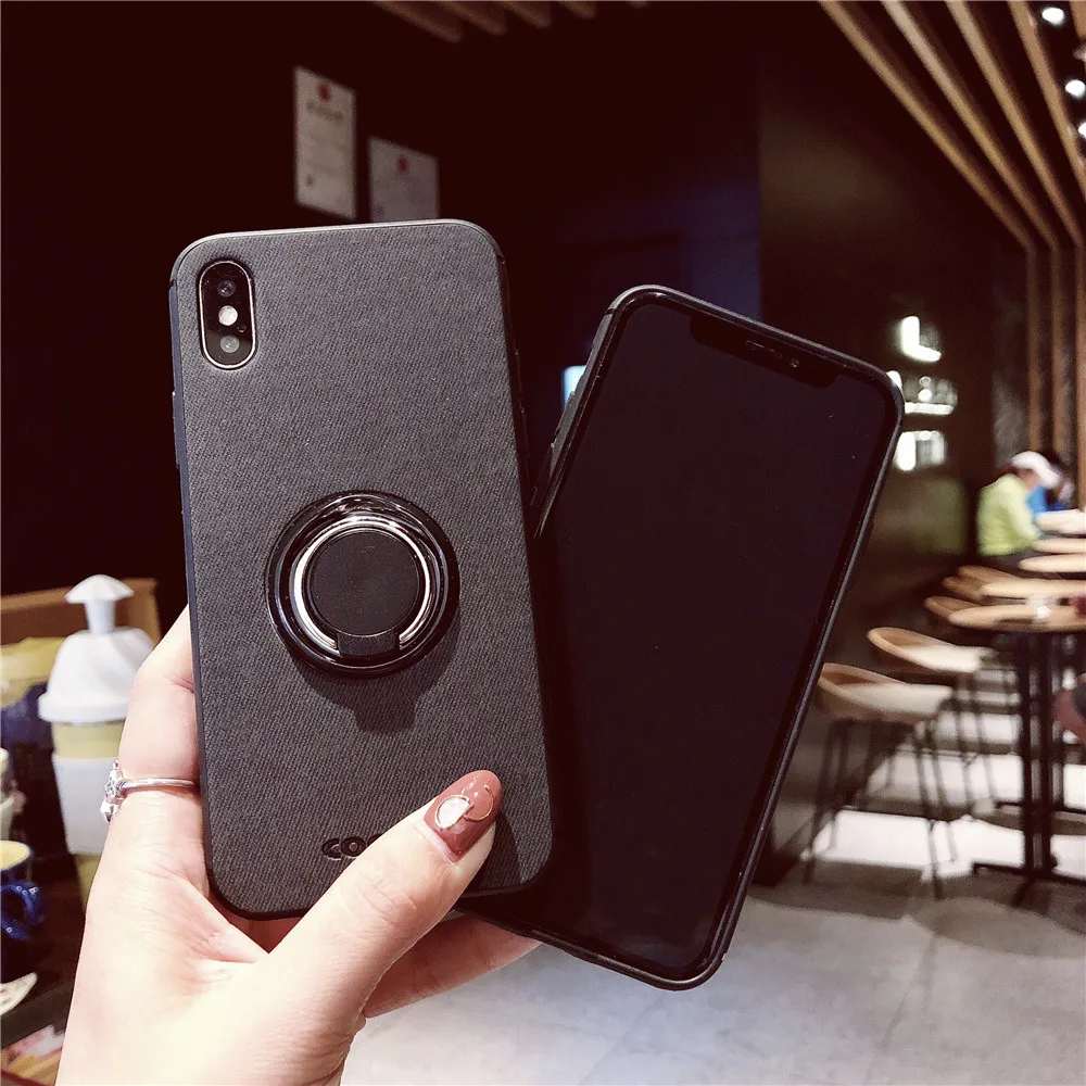 Для Iphone 7 холст металлический кронштейн жесткий в виде ракушки простой и высокое