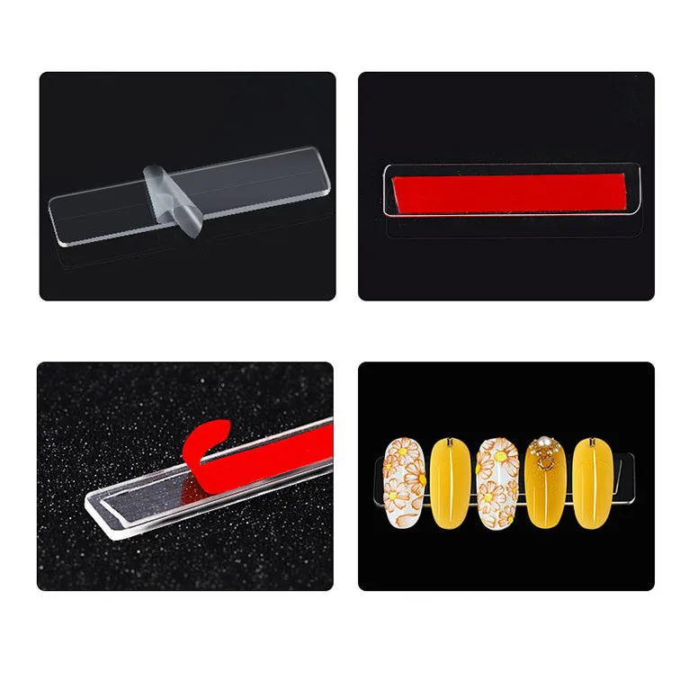 

Double Sided Tape Acrylic Removable False Nail Display Paste Strong Mounting Crystal Clear Heavy Duty Double Sided Tapes