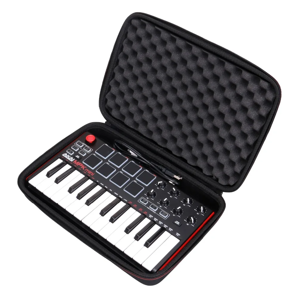 Жесткий чехол LTGEM для Akai Professional MPK Mini MKII и Play 25 клавишный USB миди барабан контроллер