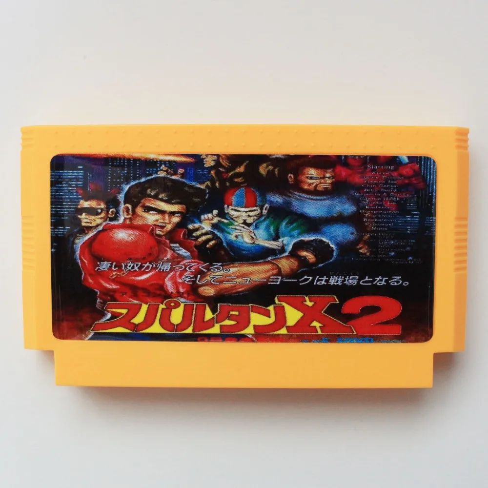 Спартанский X2 60 Pin карточная игра для 8 бит Subor игровой плеер | Электроника