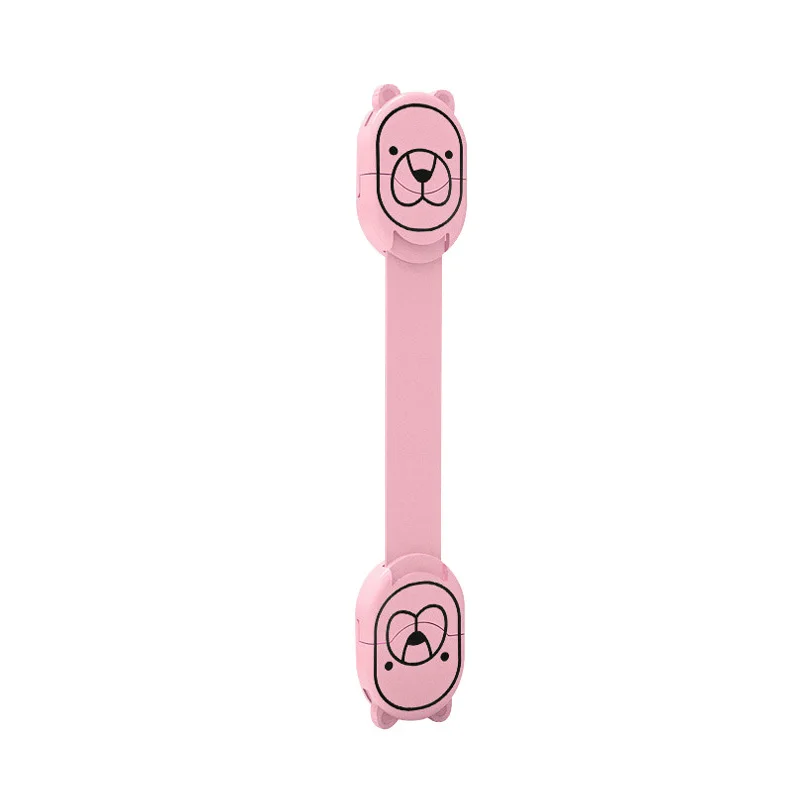 1Pcs/lot White Child Lock Protection of Children Locking Doors for Children's Safety Kids Safety Plastic Protection Safety Lock