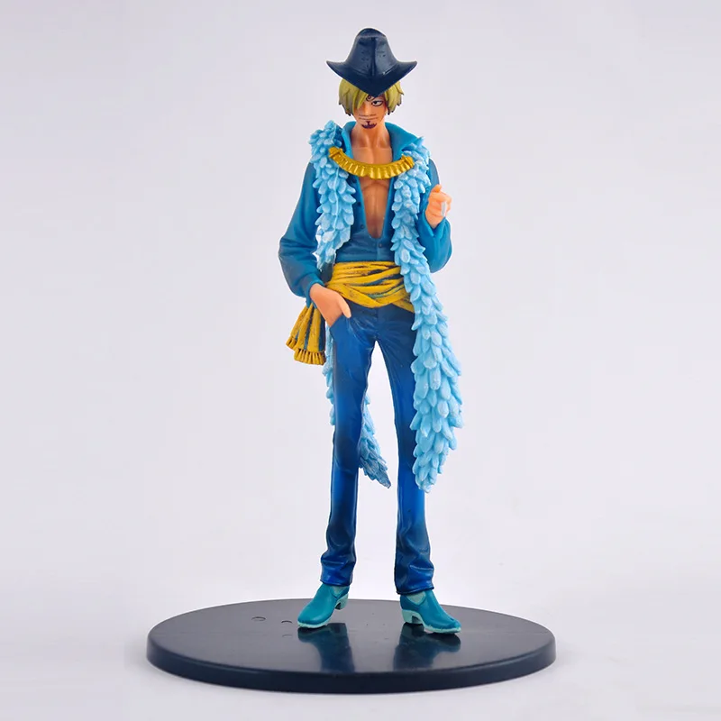 ZXZ 18 см аниме цельное платье Sanji театральное издание фигурка Juguetes Фигурки Коллекционная модель игрушки для