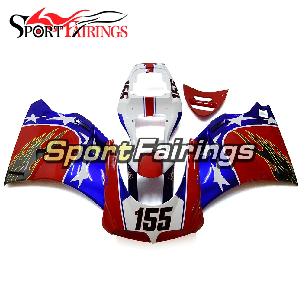 

Fairings For DUCATI 996 748 916 998 Biposto Year 96 97 98 99 00 01 02 Injection Fairing Kit Body Kit Cowlings Dark Red Blue New