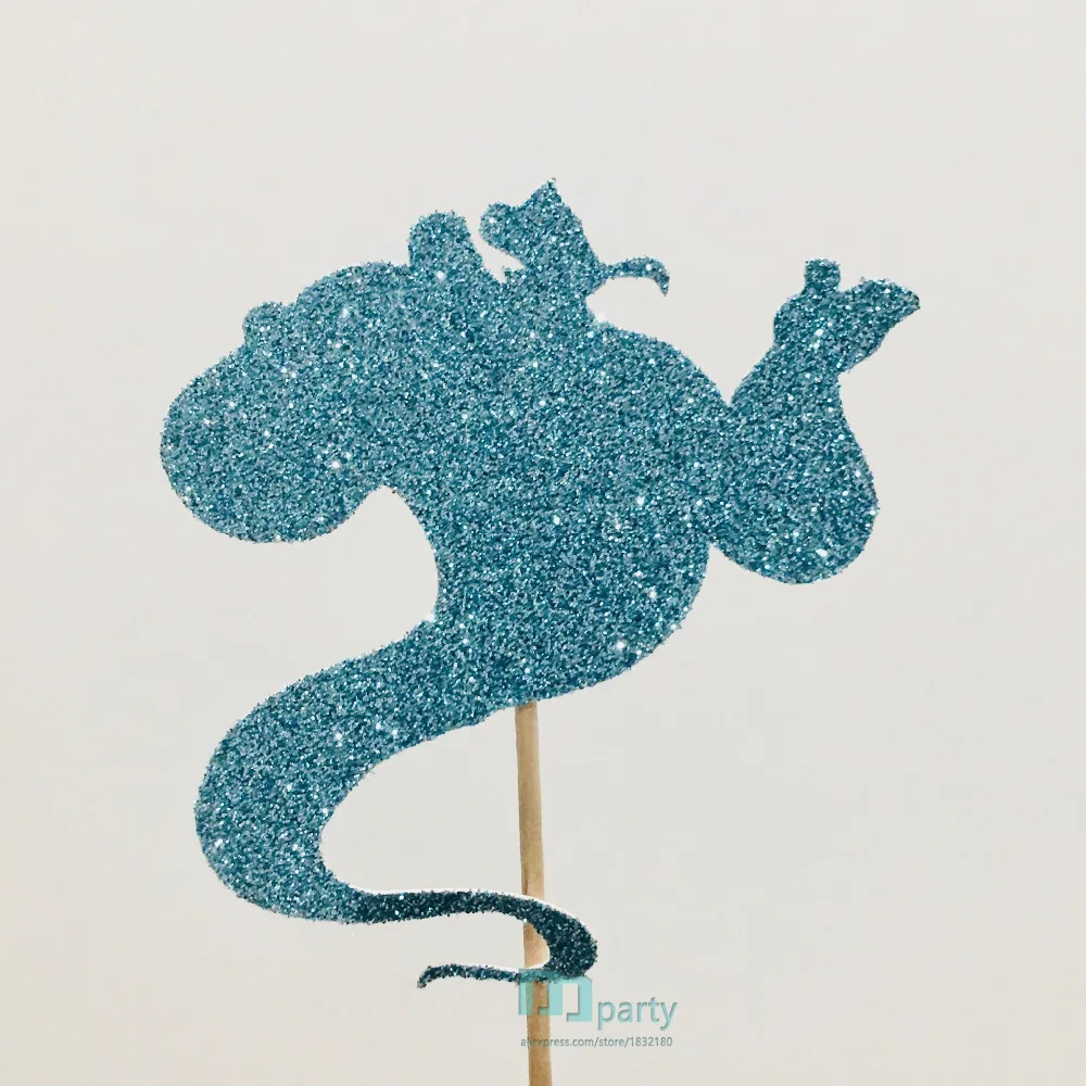 12 шт. топпер для кексов принцессы принца Аладдина детский Топпер на день рождения