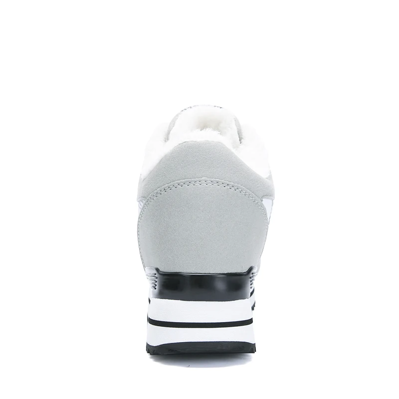 Sycatree Winter Running Shoes for Women Increased Within with Warm Fur Sports Sneakers Walking Jogging | Спорт и развлечения