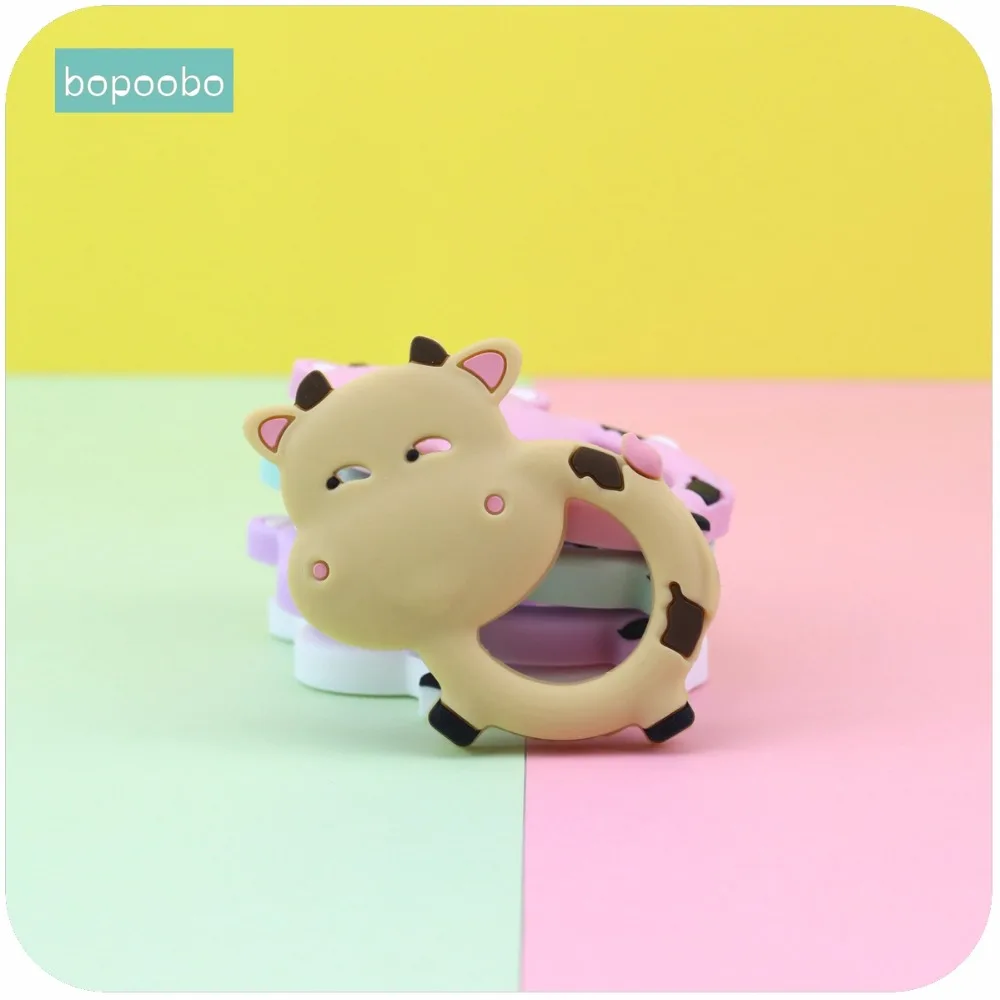 Bopoobo Детские принадлежности для кормления силиконовых коров DIY ювелирные изделия