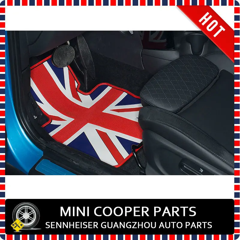 Новый коврик для ног из резинового материала Big Union Jack Style Mini Cooper Countryman S R60 (4