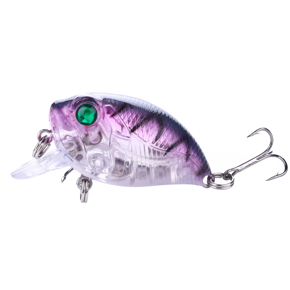 HENGJIA 1 шт. воблер Crankbait Bionic Bass Pike искусственная приманка с 3D глазами рыболовные