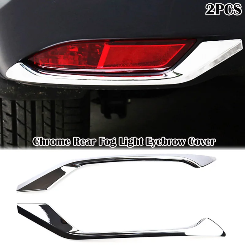 rear eyebrow Для Honda HR-V HRV Vezel хромированный передний задний противотуманный светильник, дверная ручка, крышка чаши, декоративная отделка, аксессуары для стайлинга автомобилей - Цвет: rear eyebrow