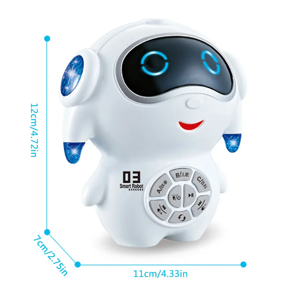 Children's Space Dance Robot Multifunctional Intelligent Entertainment Toy With Light Music Infrared Ray Function | Игрушки и хобби