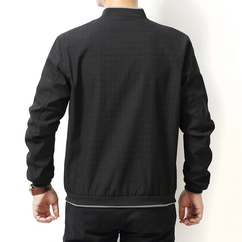 Размера плюс 8XL 7XL 6XL 5XL Новинка 2018 Мужская модная повседневная свободная куртка
