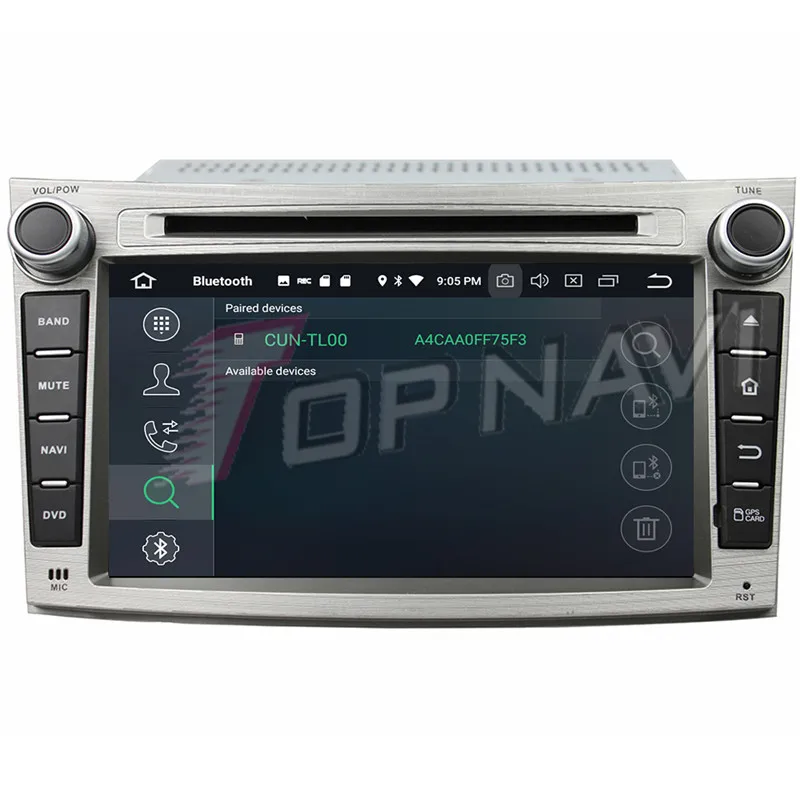 Topnavi Octa Core Android 9 0 Автомобильный GPS навигатор для Subaru Legacy/Outback 2009 2010 2011 2012