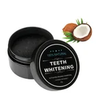 Черный зубной порошок 235 шт, натуральный отбеливающий очищающий порошок, Премиум Зубная паста, Кокосовая оболочка, активированный уголь
