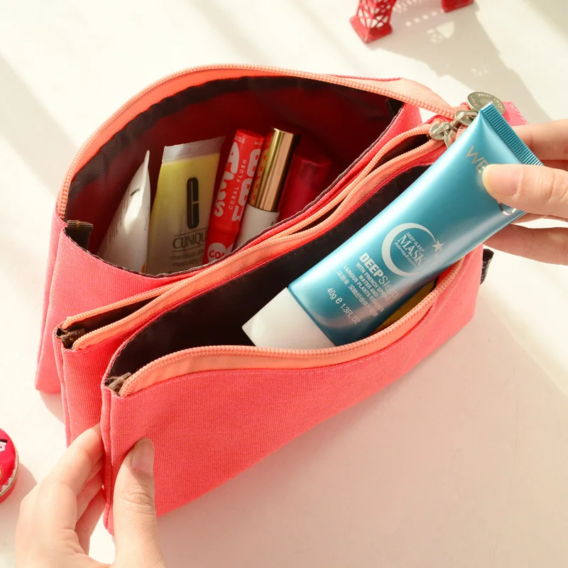 Чехол для карандашей с 3 молниями и отделениями | Канцтовары офиса дома