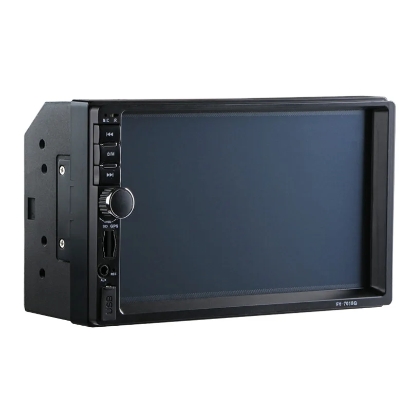 2 din Автомобильный Радио мультимедийный плеер + GPS навигация 7 дюймов HD Bluetooth MP3 MP5