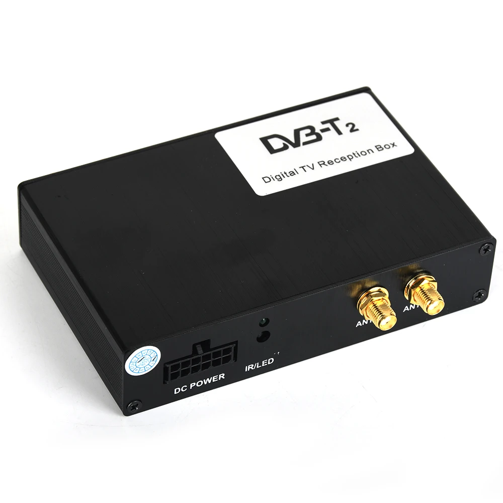 Автомобильный тв тюнер Hotaudio высокоскоростной HD DVB T T2 MPEG 4 цифровой ТВ приемник