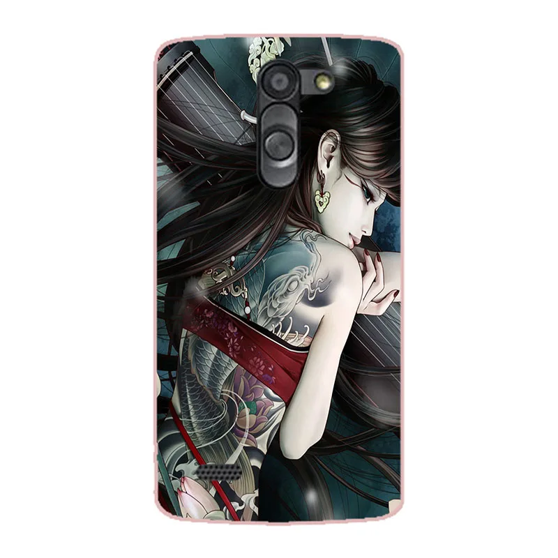 A54 Чехол для LG L Bello D331 D335 L Prime D337, задняя крышка, красивый мягкий Силиконовый ТПУ чехол для телефона с рисунком, чехол для телефона - Цвет: A54