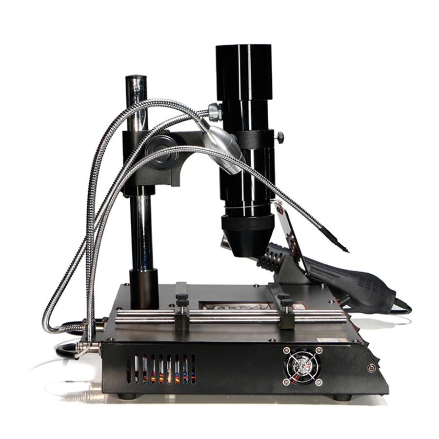 YIHUA 1000B 3 функции в 1 Инфракрасная паяльная станция SMD горячего воздуха+ 75 Вт паяльники+ 540 Вт станция предварительного нагрева 110 В/220 В
