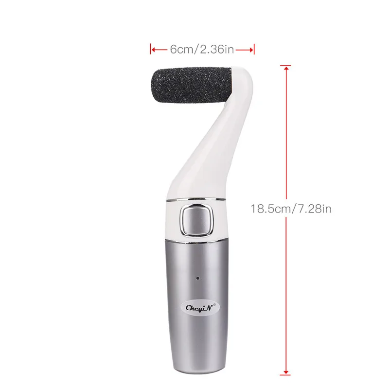 

USB Rechargeable Electric Grinding Foot File Pedicure Machine Waterproof Callus Remover Dull Polish Hard Skin Remover Shaver 323
