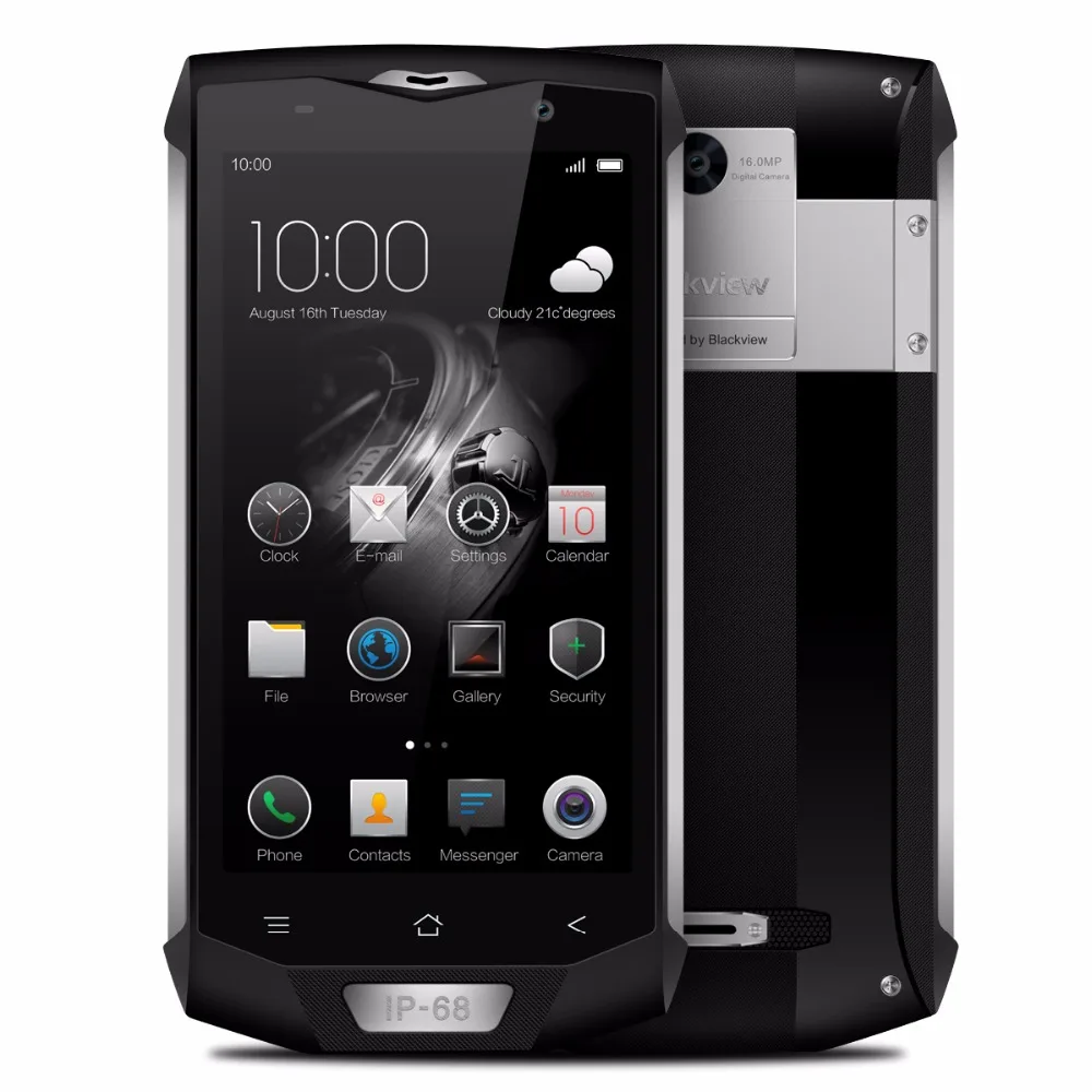 Оригинал Blackview BV8000 Pro MT6757V Octa Core Android 7 0 Водонепроницаемый мобильный телефон 5