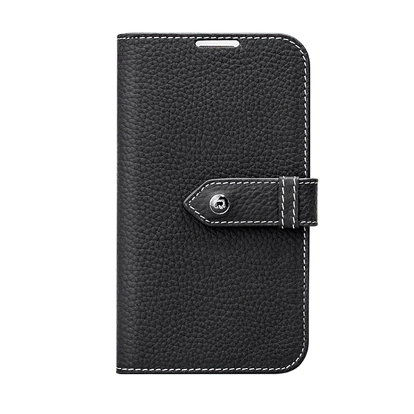 2016 QIALINO New Style Cell Phone Cover Case for Samsung Galaxy Note 3 III N9000 N9002 Card Slot Best Leather PC Back | Мобильные