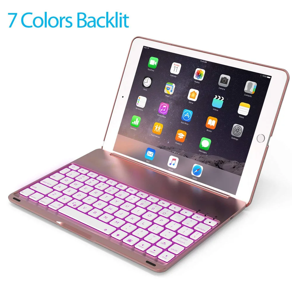 Корпус клавиатуры подходит для iPad 9 7 2018 6th/iPad 2017 5th/iPad Air1 bluetooth-клавиатура с