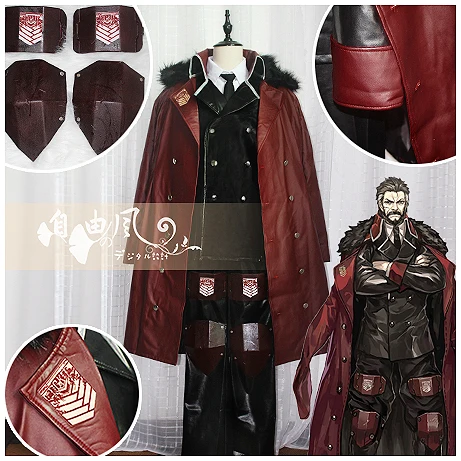 

[Customized] Game Girls Frontline Kluge Battle Uniform Outfit Cosplay Costume Any Size Men Halloween Free shipping 2019 New.