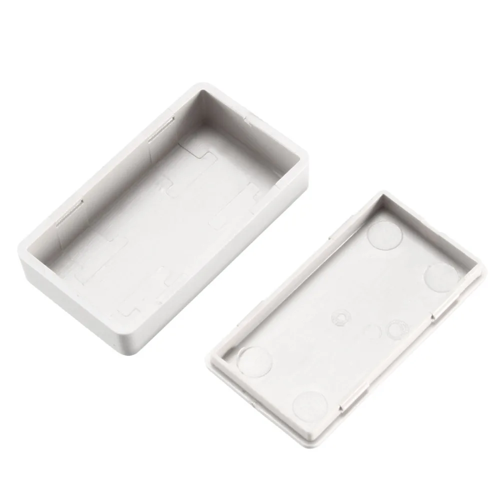 Uxcell 6 шт./лот 1,97x1,1x0,59 дюймов/50x28x15 мм DIY ABS пластик белый электронный распределительный ящик корпус Чехол