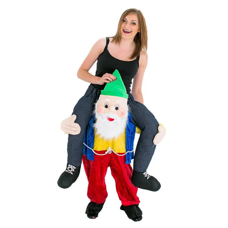 2019 плечо Ride On Piggy Back costume нарядное платье взрослый костюм для вечеринки мужской