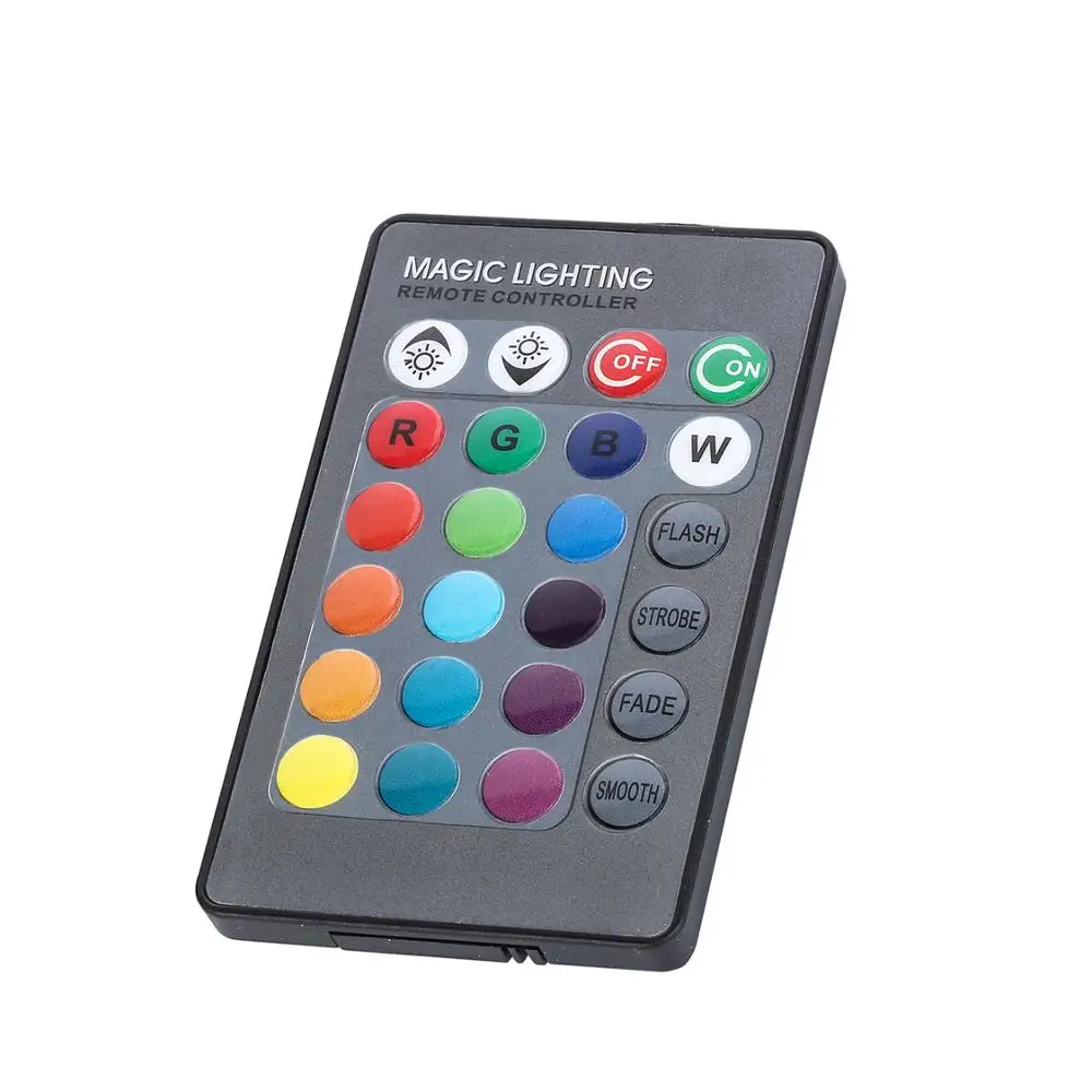 Светодиодная RGB лампа E27 3 Вт 220 В 16 цветов с пультом ДУ|Светодиодные лампы и трубки|