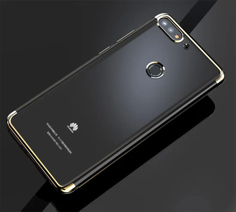 Прозрачный чехол из ТПУ для Huawei Enjoy 8 / Honor 7C защитный мягкий силиконовый