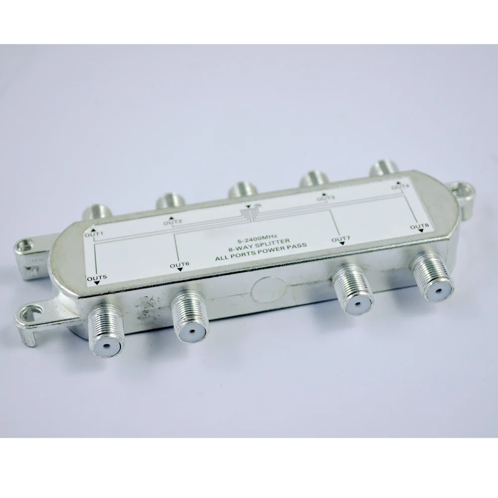 Лучшие предложения 8 полосная ТВ антенна RF коаксиальный кабель сплиттер для