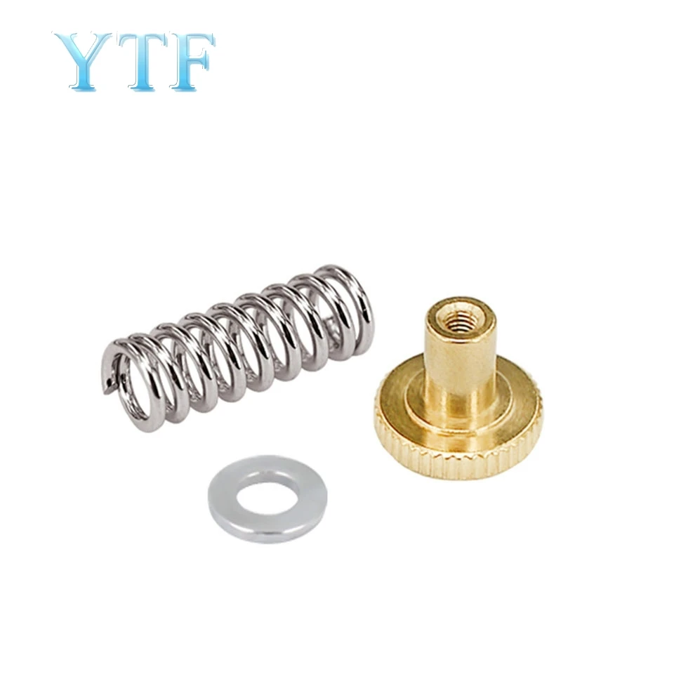 

UM2 Ultimaker 2 Hot Bed Adjustment Spring Kit With 4PCS Nut+4PCS Springs For 3D Printer