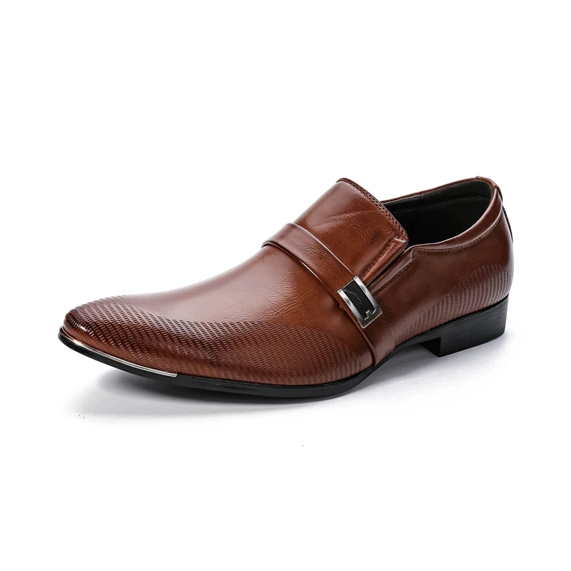 Summer New Men Slip-on Dress Shoes Male Formal Wedding Oxfords Original Handmade Business Sapatos Masculino | Обувь