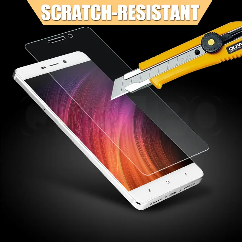 Закаленное стекло для Xiaomi Redmi 4 4X 5A 6A 6 Pro 5 Plus Защита экрана Note S2 защитное